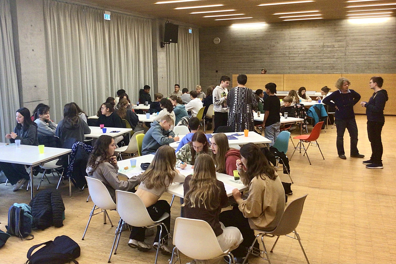 Tagesaustausch der 8b mit dem Collège Nerval