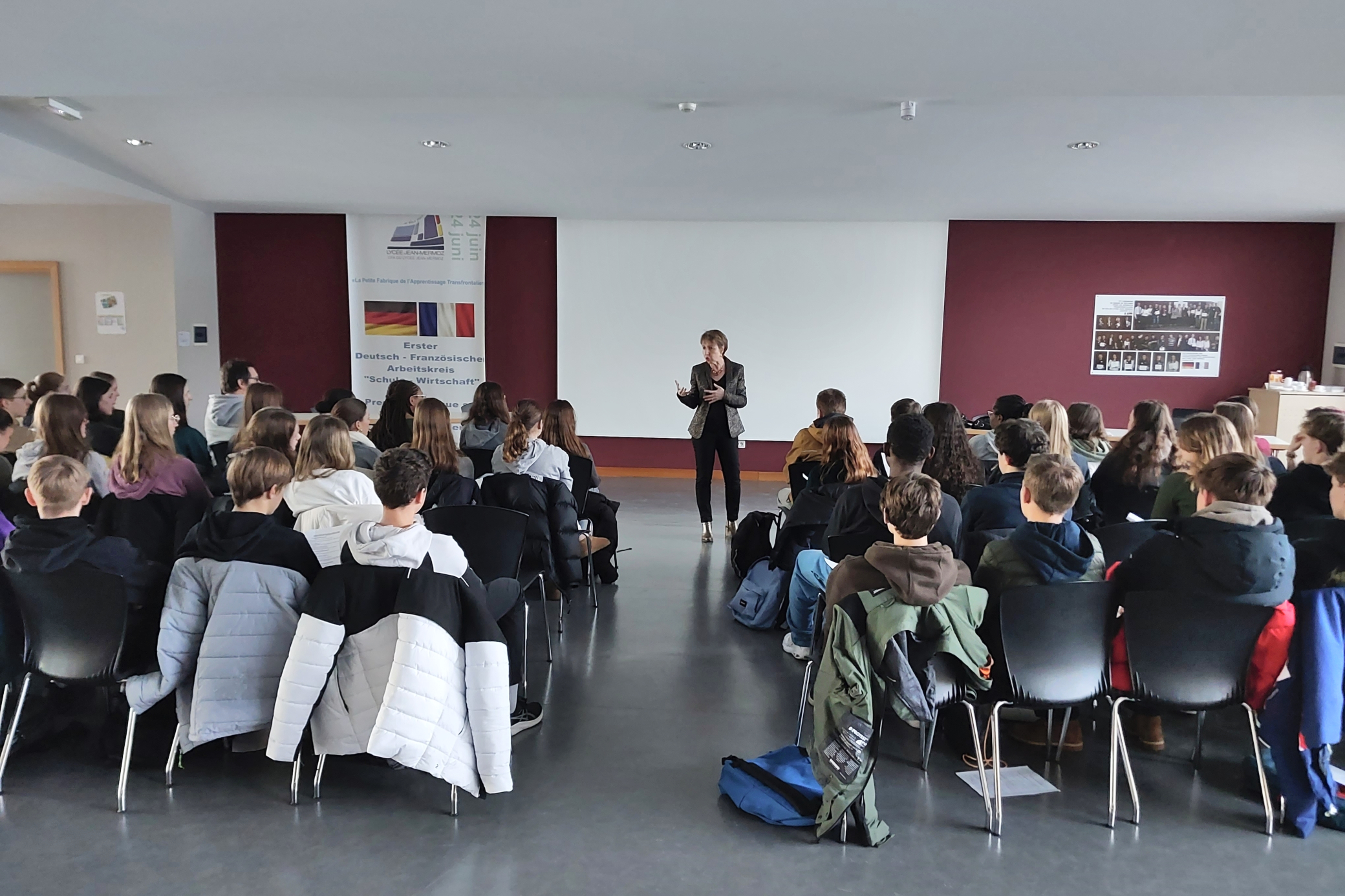 Deutsch-französisches Gespräch mit einer Europaabgeordneten