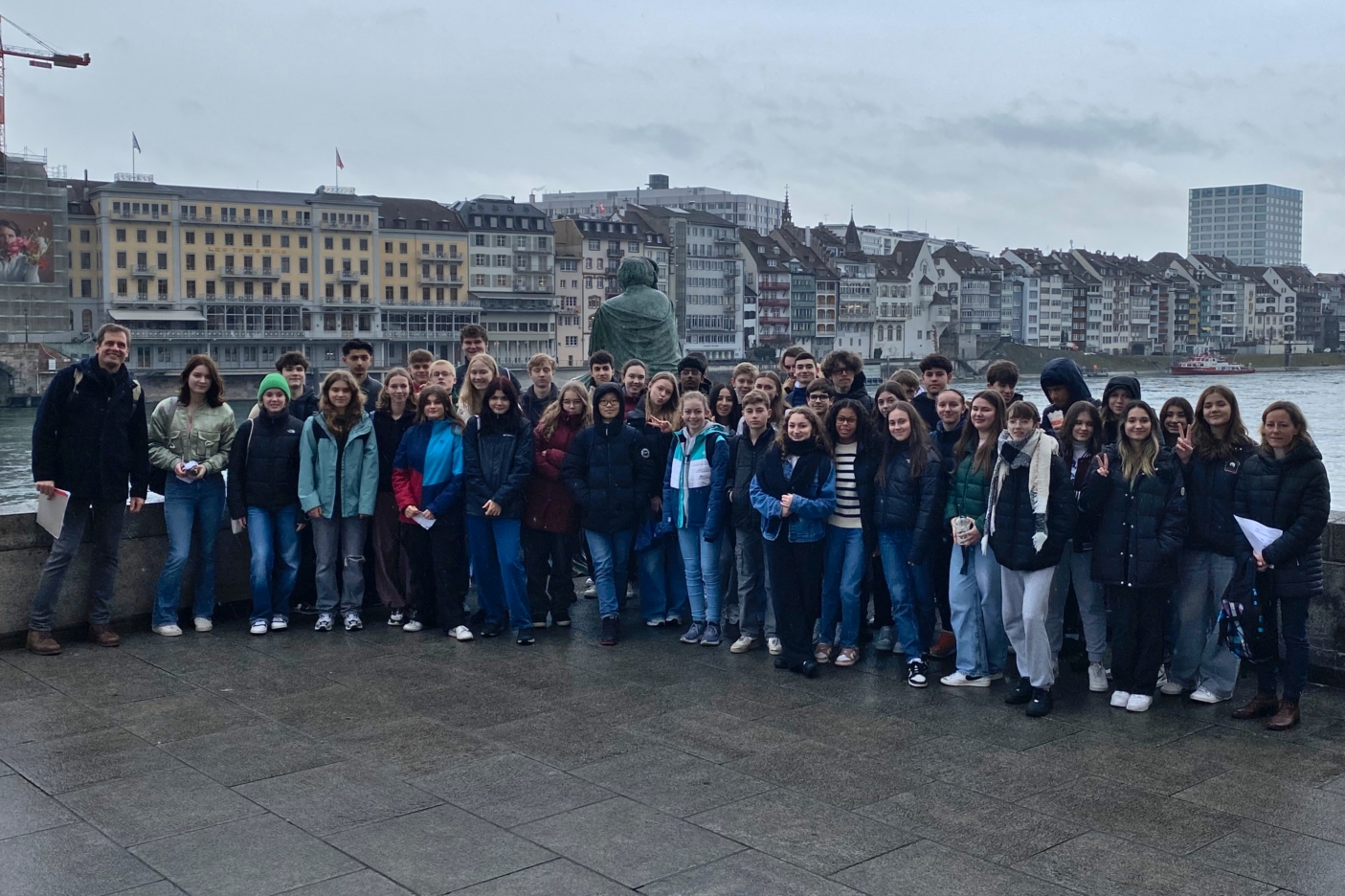 Drittortbegegnung:  Französisch-deutsche Stadtrallye in Basel