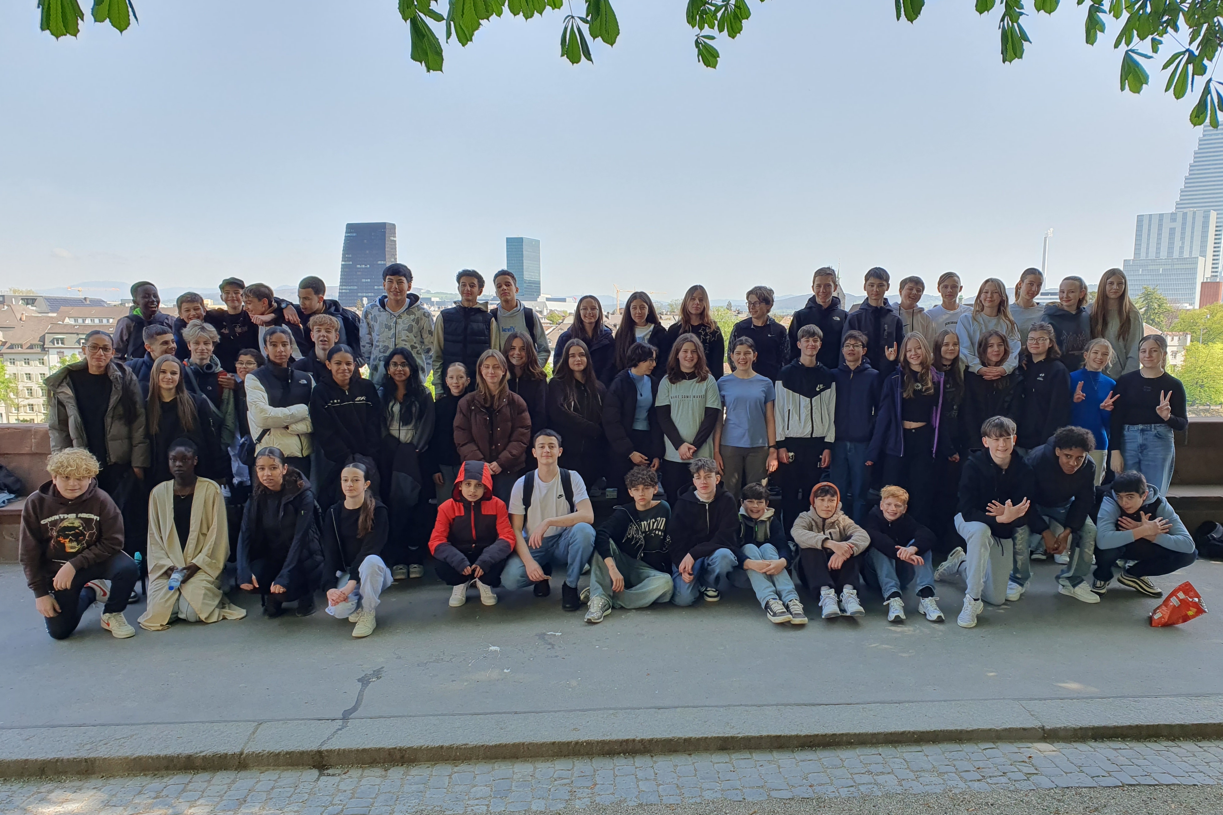Drittortbegegnung in Basel mit dem Collège Forlen