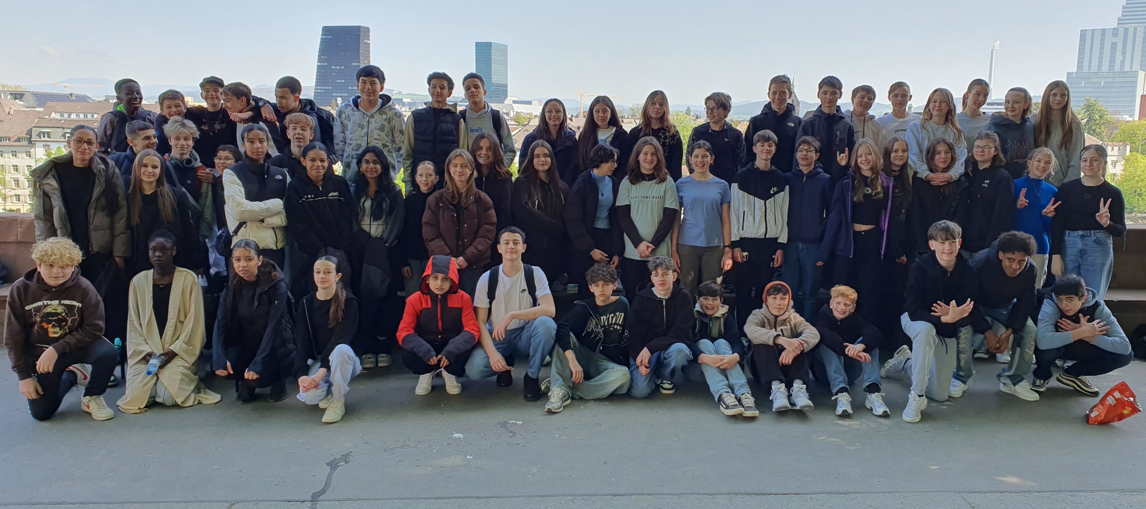 Drittortbegegnung in Basel mit dem Collège Forlen