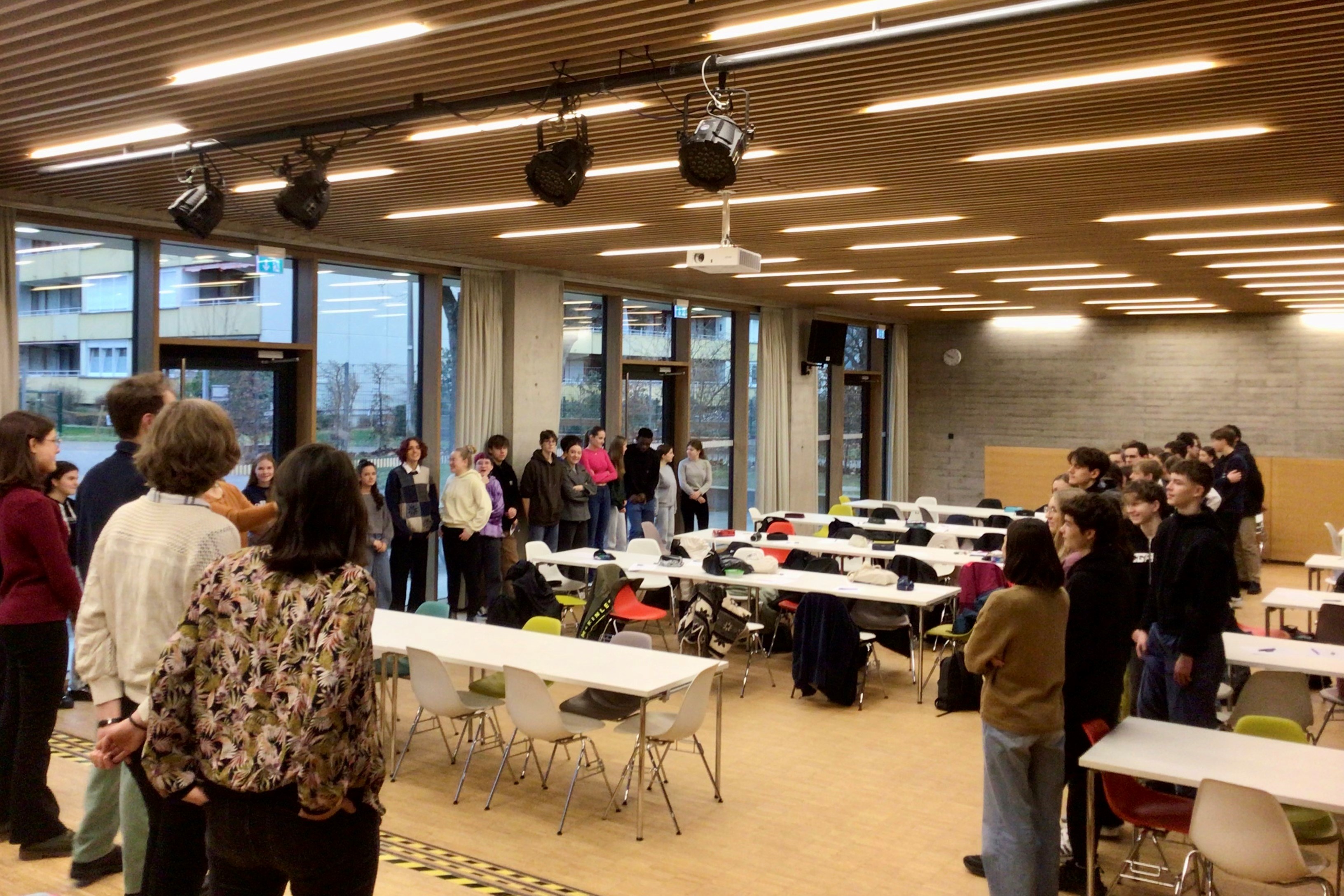 Vive l'amitié franco-allemande: Planspiel mit der Landeszentrale für politische Bildung