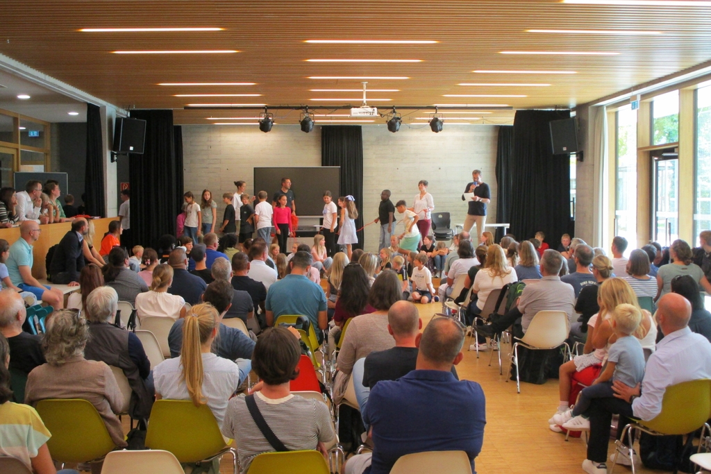 Begrüßung der neuen Fünftklässler